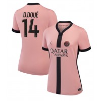 Maglie da calcio Paris Saint-Germain Desire Doue #14 Terza Maglia Femminile 2024-25 Manica Corta